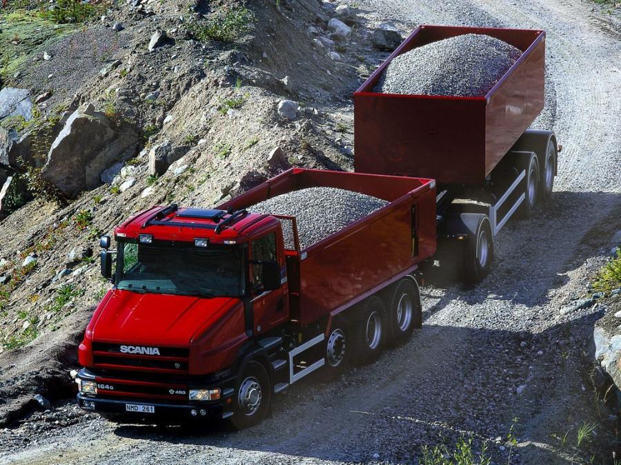  Scania T164G 480 6x4 1995 года  (фото 2 из 2)
